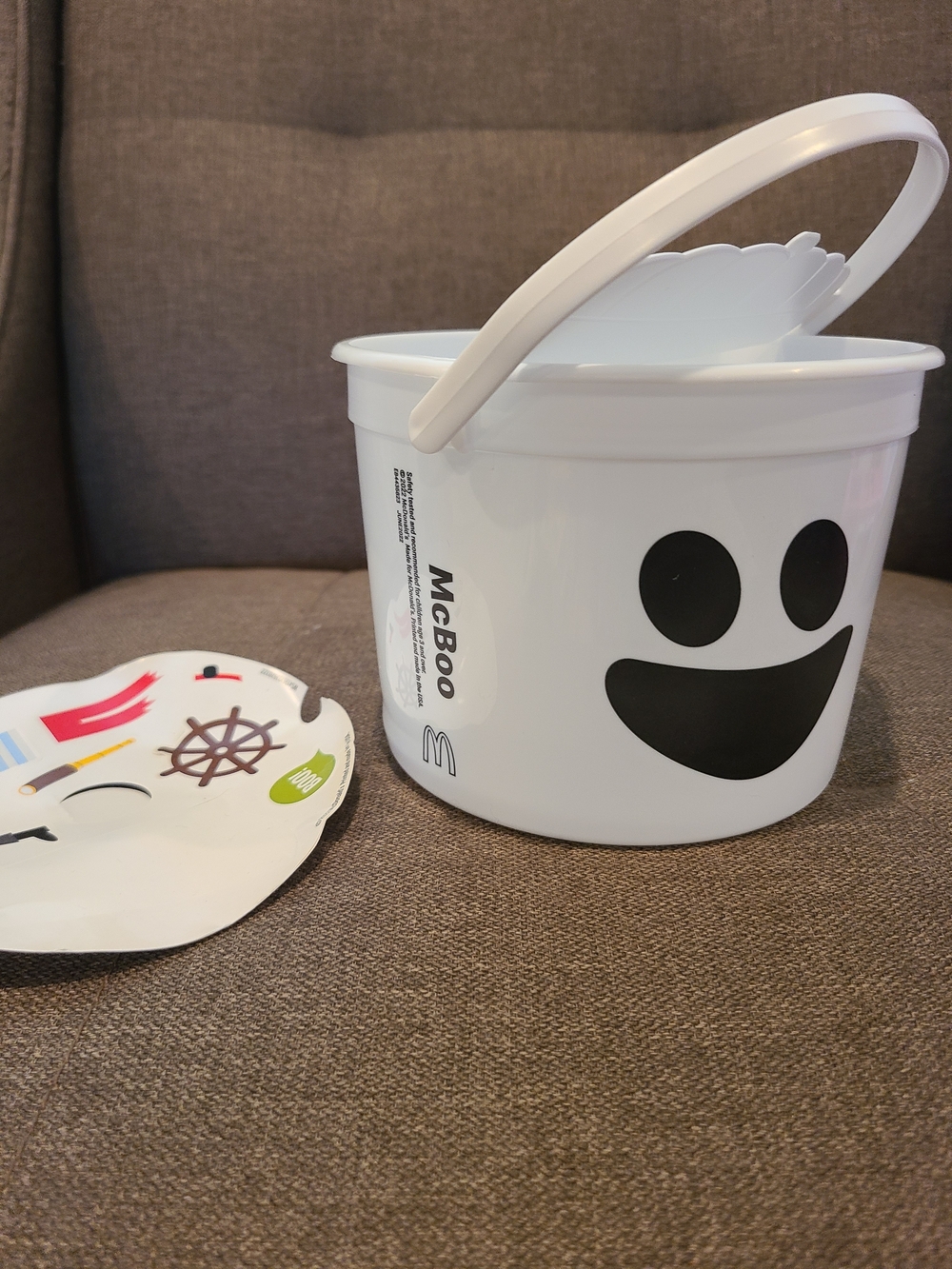 2022 McDonald's Halloween Happy Meal McBoo pail